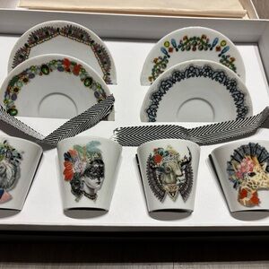 Christian Lacroix x Vista Alegre “Love Who You Want” Espresso Cup & Saucer Set